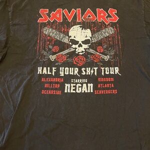 Walking Dead Saviors/Negan tour Shirt